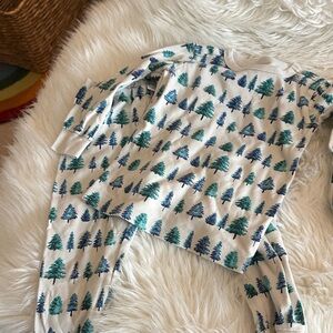 Janie and Jack  Kids Pajamas with Tree Print